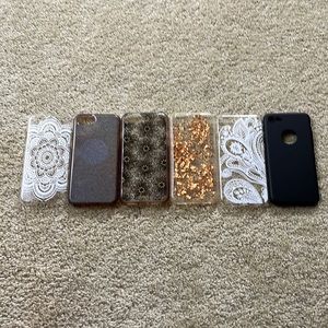 Lot of 6 iPhone 8 cases